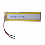 Rechargeable lithium Li_polymer battery  602079 3_7V 900mAh